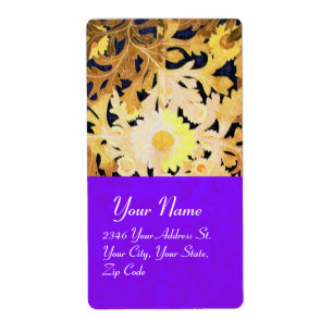 DAISY , yellow brown blue  black Label