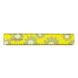 Daisy Yellow Green Ruler