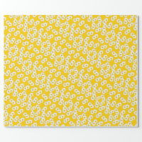 Daisy Yellow Wrapping Paper