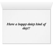 Daisy Zen Card (Inside Horizontal (Bottom))