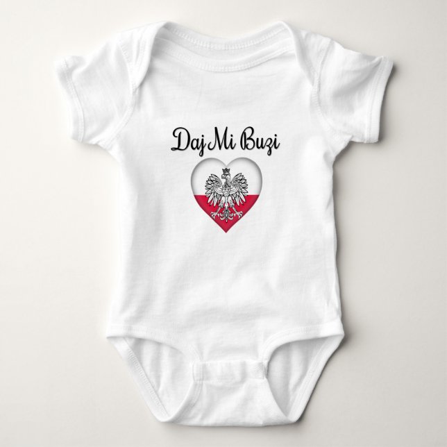 Daj Mi Buzi Baby Bodysuit (Front)
