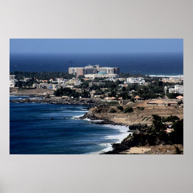 Dakar,Senegal African West Coast  Canvas Poster (Front)