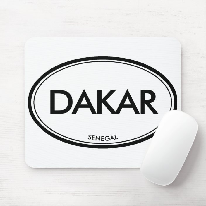 Dakar, Senegal Mousepad