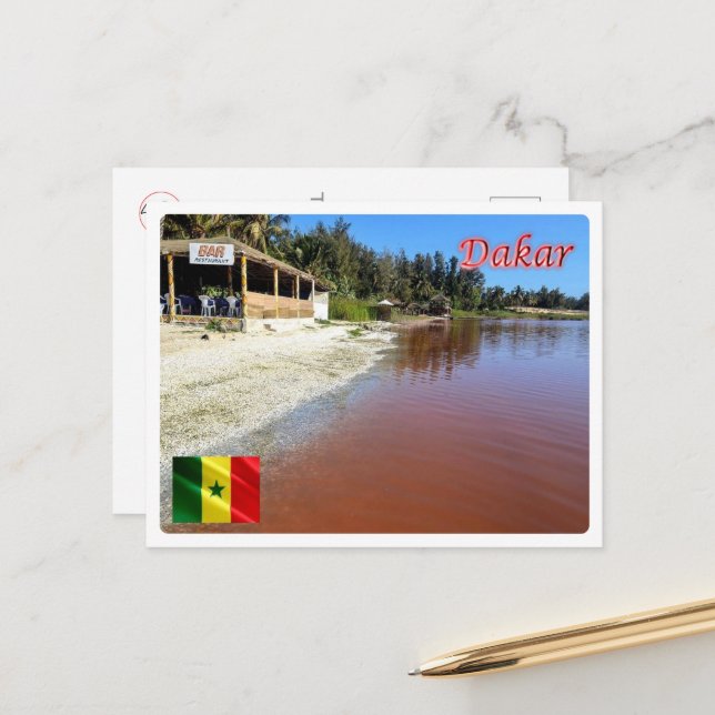 Dakar - Senegal - Panorama - Postcard (Front/Back In Situ)