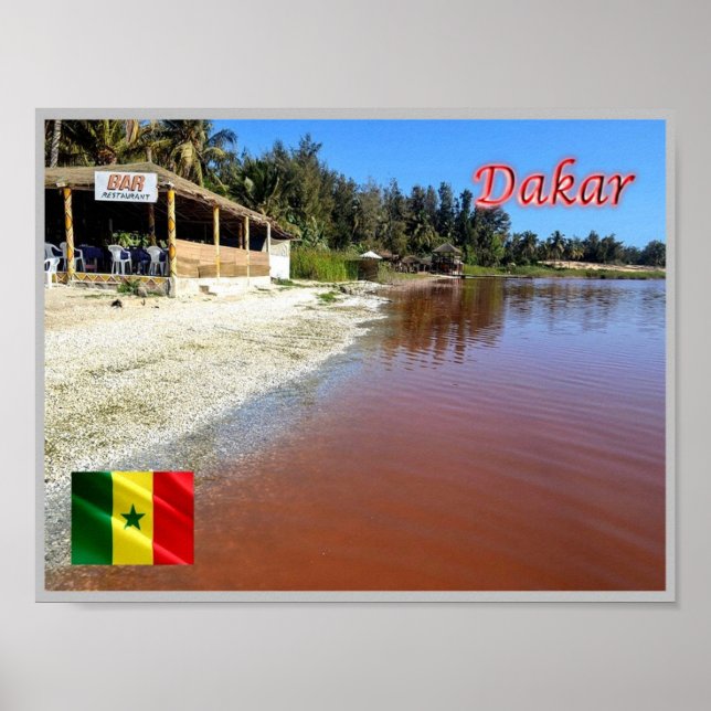 Dakar - Senegal - Panorama - Poster (Front)