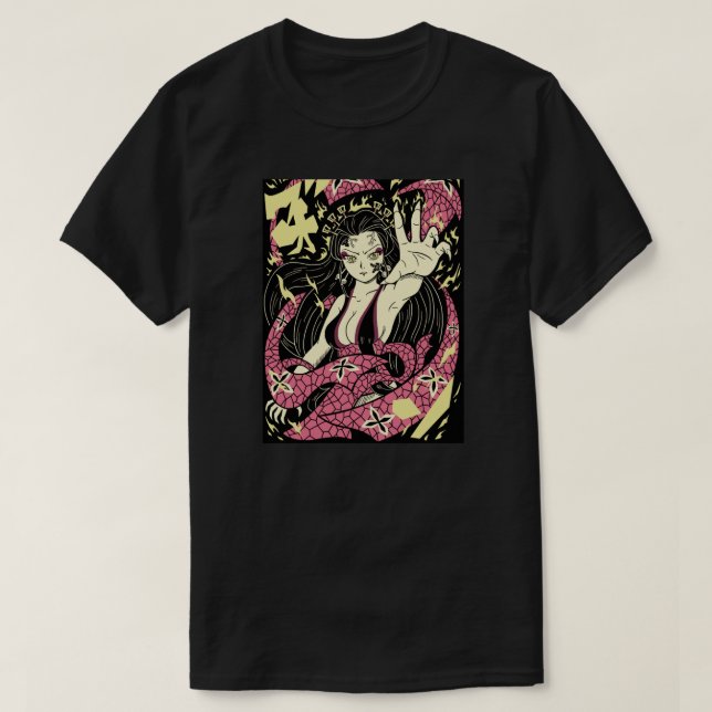 Daki  Kimetsu no Yaiba  Demon slayer  T-Shirt (Design Front)