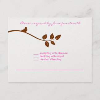 Dakota Bat Mitzvah Wedding Sweet 16 RSVP METALLIC Card