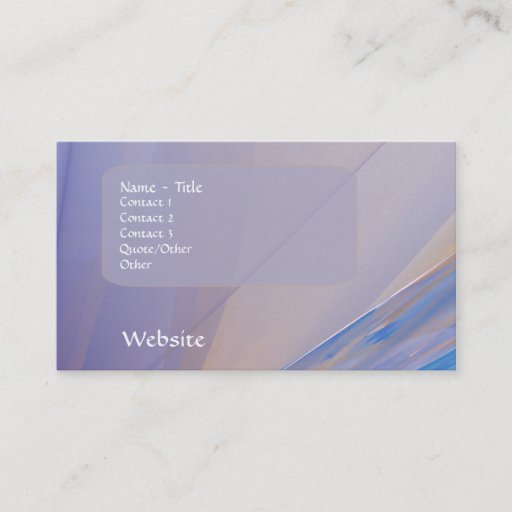 Customizable Dakota Business Cards