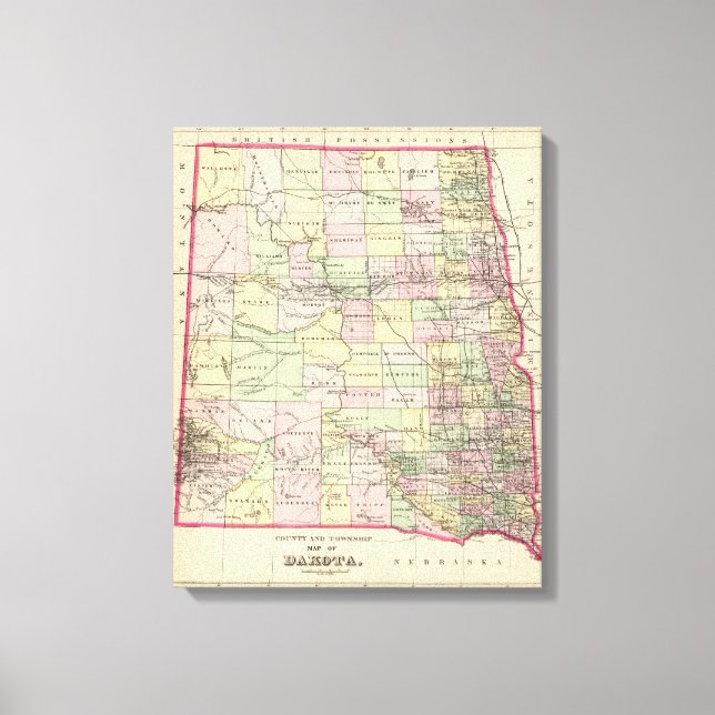 Dakota Canvas Print (Front)