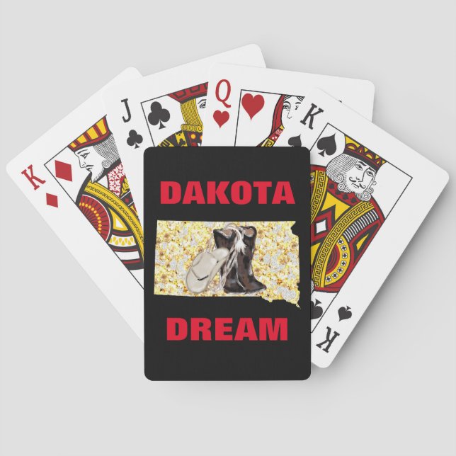 DAKOTA DREAM  POKER CARDS (Back)