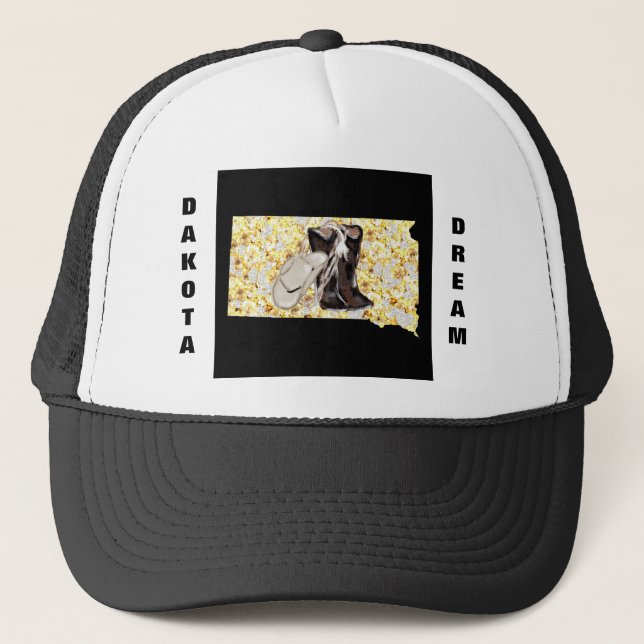 DAKOTA DREAM TRUCKER HAT (Front)