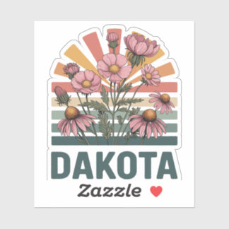 Dakota Floral Sticker