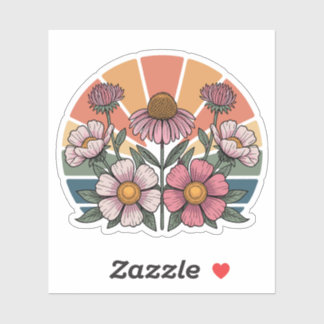 Dakota Floral Wildflower Sticker