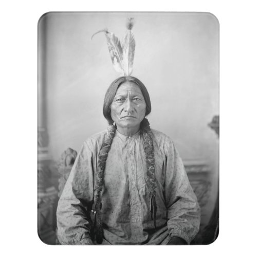 Dakota Leader Sitting Bull Native American Indian  Door Sign