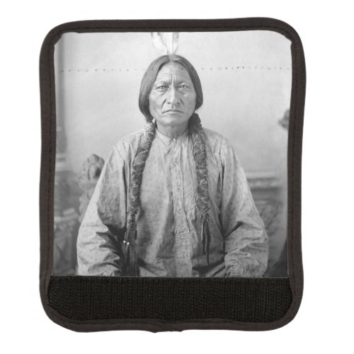 Dakota Leader Sitting Bull Native American Indian Luggage Handle Wrap Dakota Leader Sitting Bull Native American Indian Luggage Handle Wrap