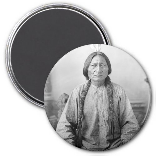 Dakota Leader Sitting Bull Native American Indian  Magnet