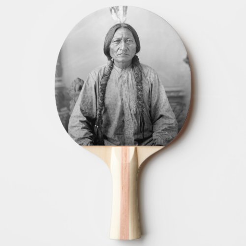 Dakota Leader Sitting Bull Native American Indian  Ping Pong Paddle