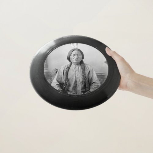 Dakota Leader Sitting Bull Native American Indian  Wham_O Frisbee