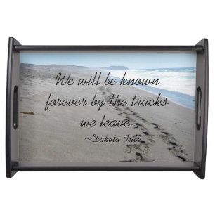 Dakota Tribe Quote Serving Tray