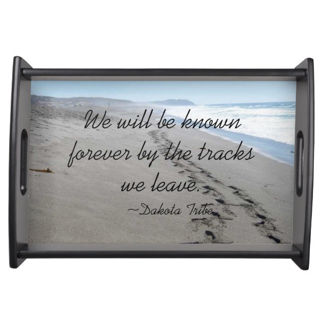 Dakota Tribe Quote Serving Tray (Front)