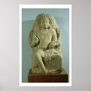 Dakshinamurti, Tamil Nadu, Pallava dynasty (granit Poster