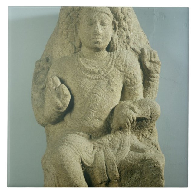 Dakshinamurti, Tamil Nadu, Pallava dynasty (granit Tile (Front)
