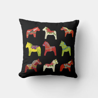 Dala Art Exhibit Pillow
