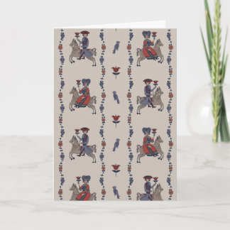 Dala B - Folded Greeting Card