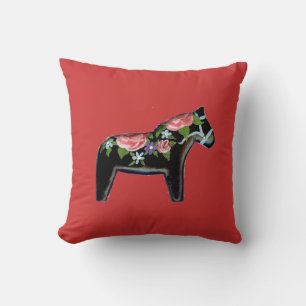 Dala Horse American MoJo Pillow