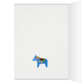 Dala Horse Birthday (Inside (Left))