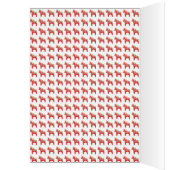 Dala Horse Birthday Card (Inside (Left))