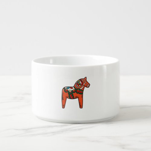 Dala horse Dalarna horse Typical Swedish symbol Bowl