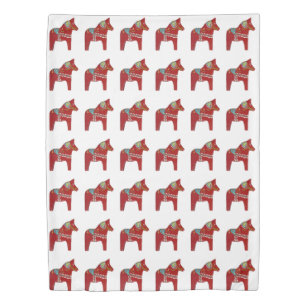 Dala Horse Duvet Cover
