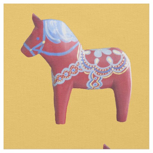 Dala Horse Fabric