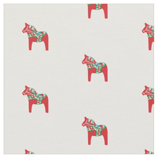 Dala Horse Fabric