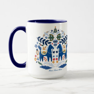 Dala Horse - Home Sweet Home Mug