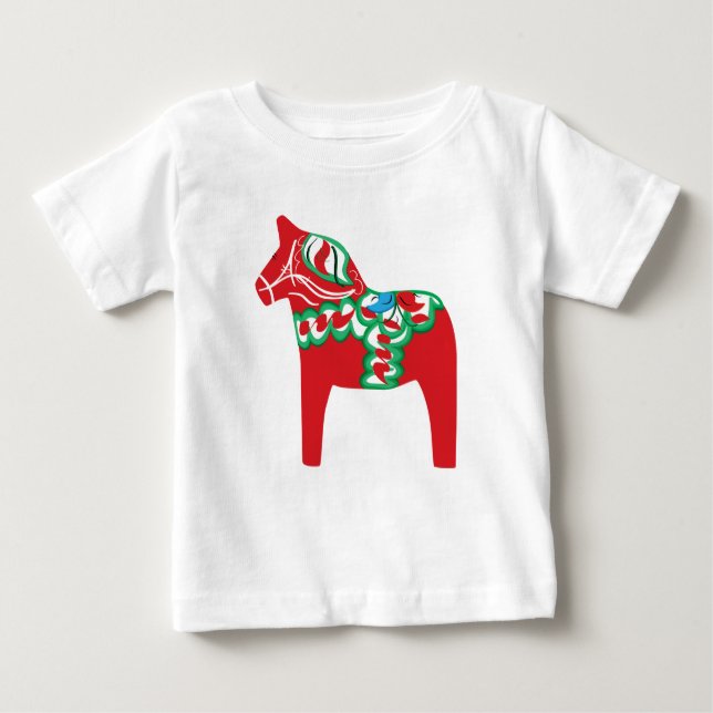 Dala Horse Infant t-shirt (Front)