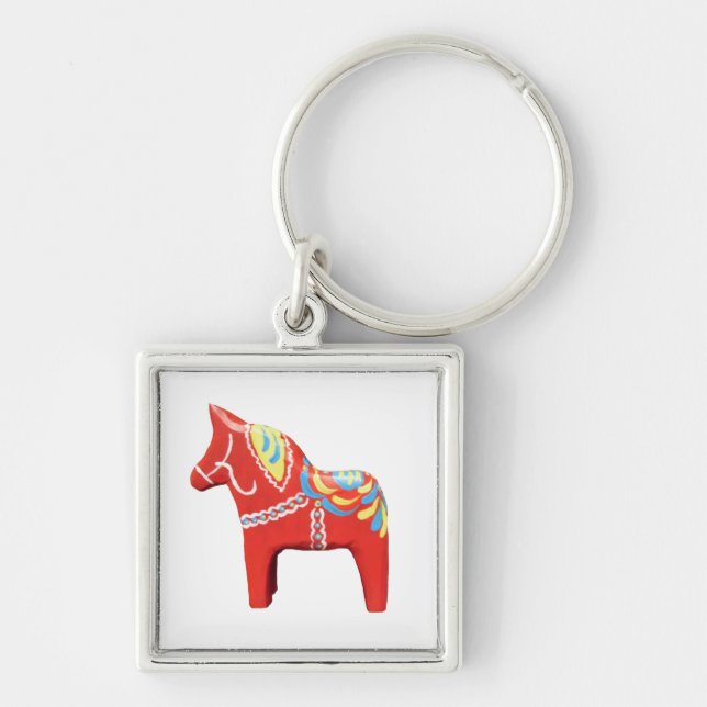 Dala Horse Keychain (Front)