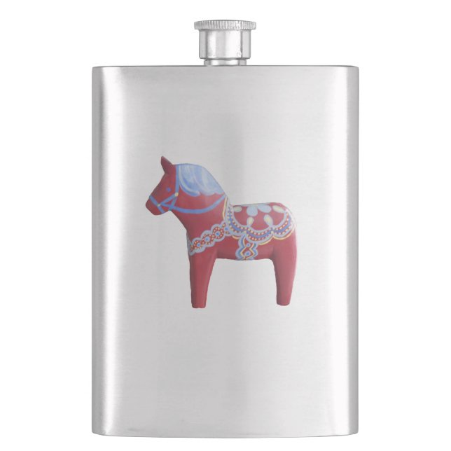 Dala Horse larger flask (Front)
