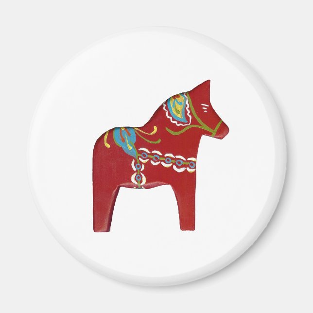 Dala Horse magnet (Front)