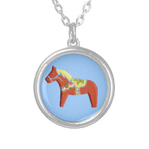 Dala Horse Necklace