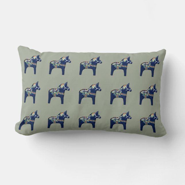 Dala Horse Pillow (Front)