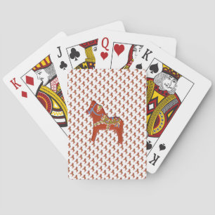 Dala Horse Playing cards