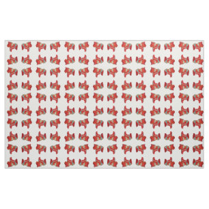 Dala Horse Quilting Fabric