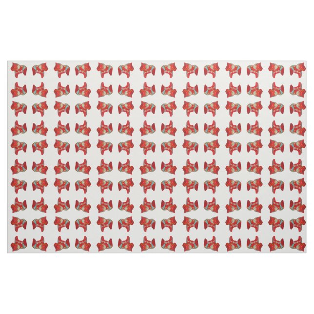 Dala Horse Quilting Fabric (Yard)