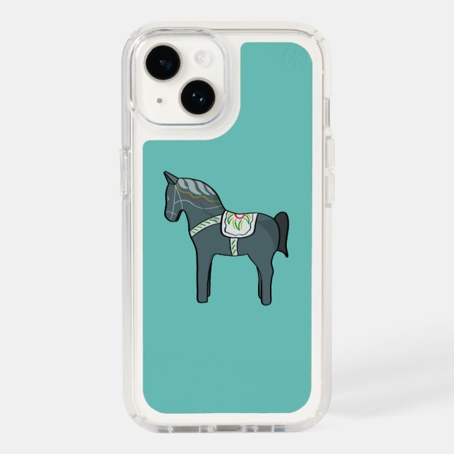 Dala horse speck iPhone case (Front)