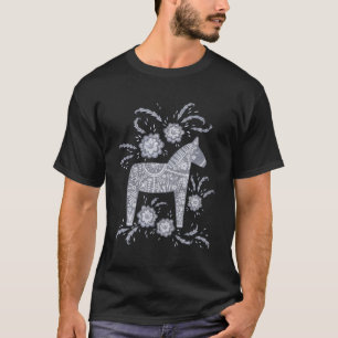 Dala Horse Swedish T-Shirt