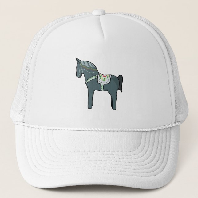 Dala horse trucker hat (Front)