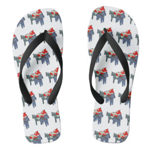 Dala Horses Flip Flops