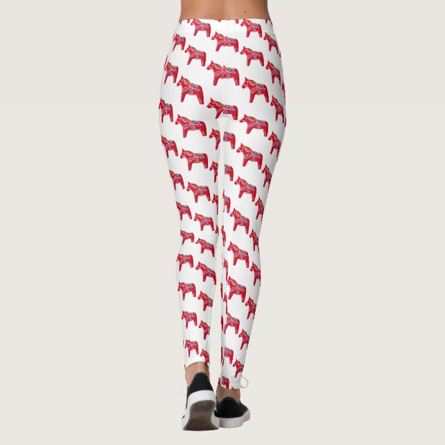 Dala Horses Leggings (Back)